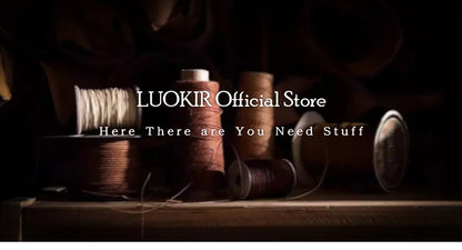 LUOKIR Creative Leather Cartoon Puppy Small Amount of Cash Bag Top Layer Cowhide ID Card Holder Cute Small Card Bag