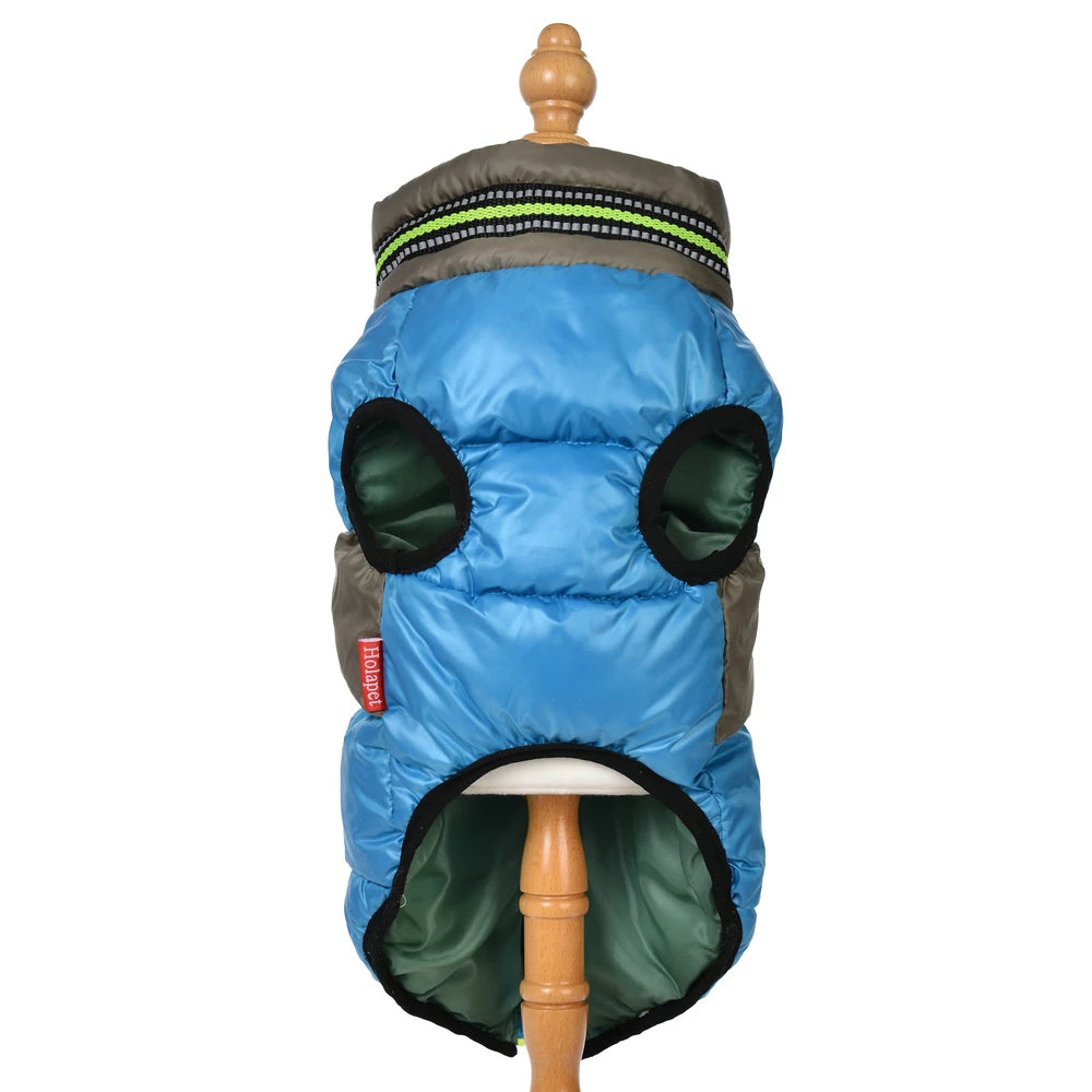 Warm Dog Vest Coat For Winter Cat With Zipper Outdoor Waterproof Puppy Jacket Windproof Pet Outfits For Small Dogs Cat Chihuahua