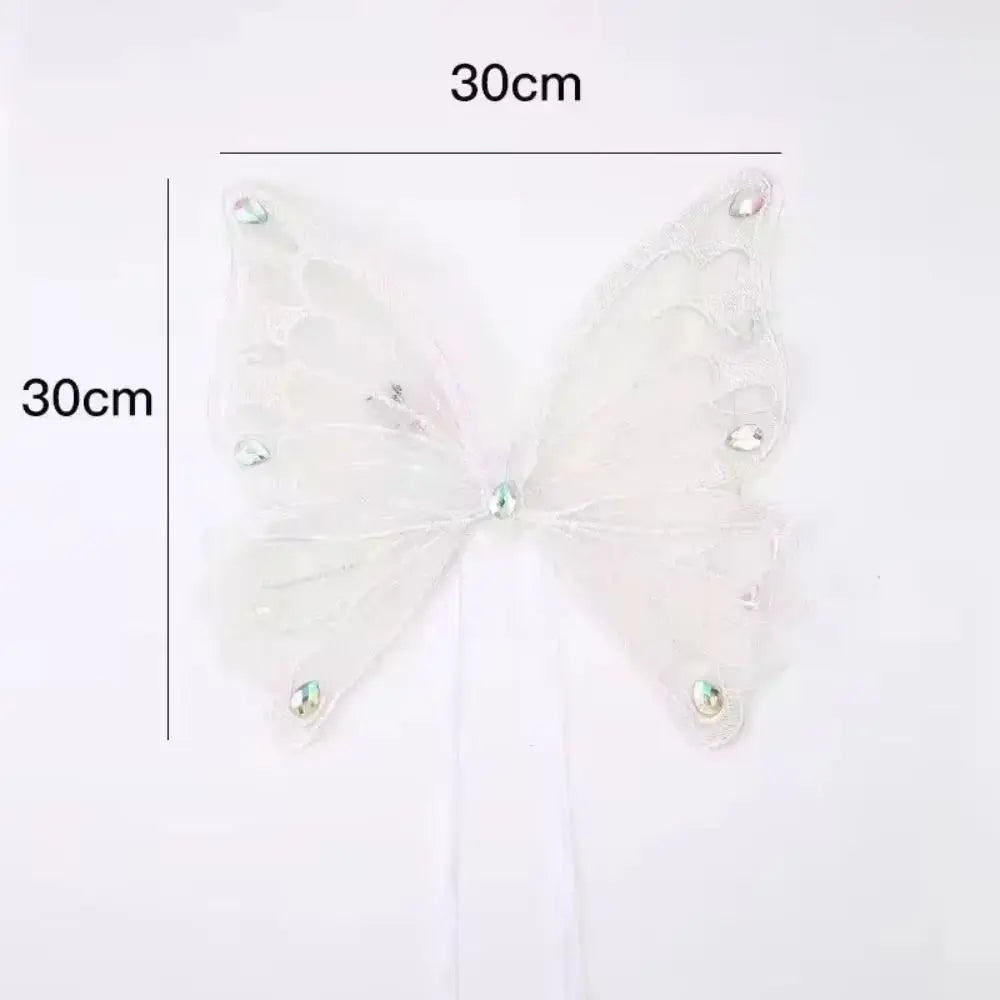the ANGEL WINGS - Cute Glowing Dog Wing Butterfly for Small/Medium Dog Clothes, Sweet Gift Pet Back Decoration