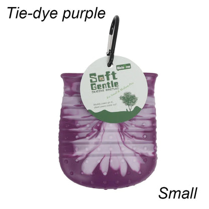 the SCRUBBER - Dog Foot Wash Cup, Portable Paw Clean Tools for Dogs, Large/Medium Dog Foot Washer, Scrubber Dog Muddy Dirty Paw Cleaning Cup 1pcs