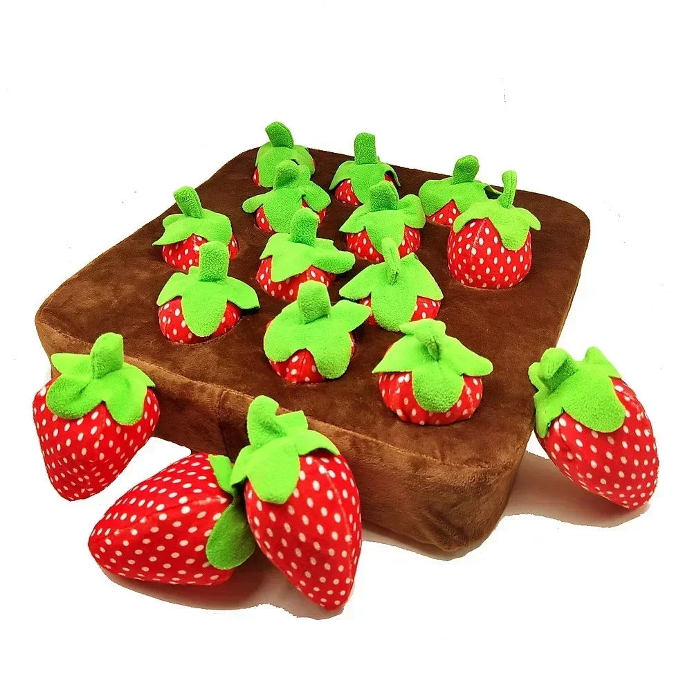 Carrot Snuffle Mat for Dogs Cats Puzzle Toy with Carrots for Small Medium Large Interactive Pet Stress Relief Dogs Chew Toys