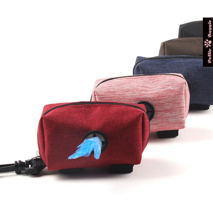 the COOL POOP BAG DISPENSER - Portable Pet Puppy/Cat Pick Up Poop Bag Dispenser, Dog Poop Waste Holder, Outdoor Garbage Organizer, Pets Supplies, Garbage Bags