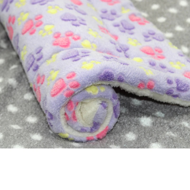 Flannel Pet Mat Dog Bed Cat Bed Thicken Sleeping Mat Dog Blanket Mat For Puppy Kitten Pet Dog Bed for Small Large Dogs Pet Rug
