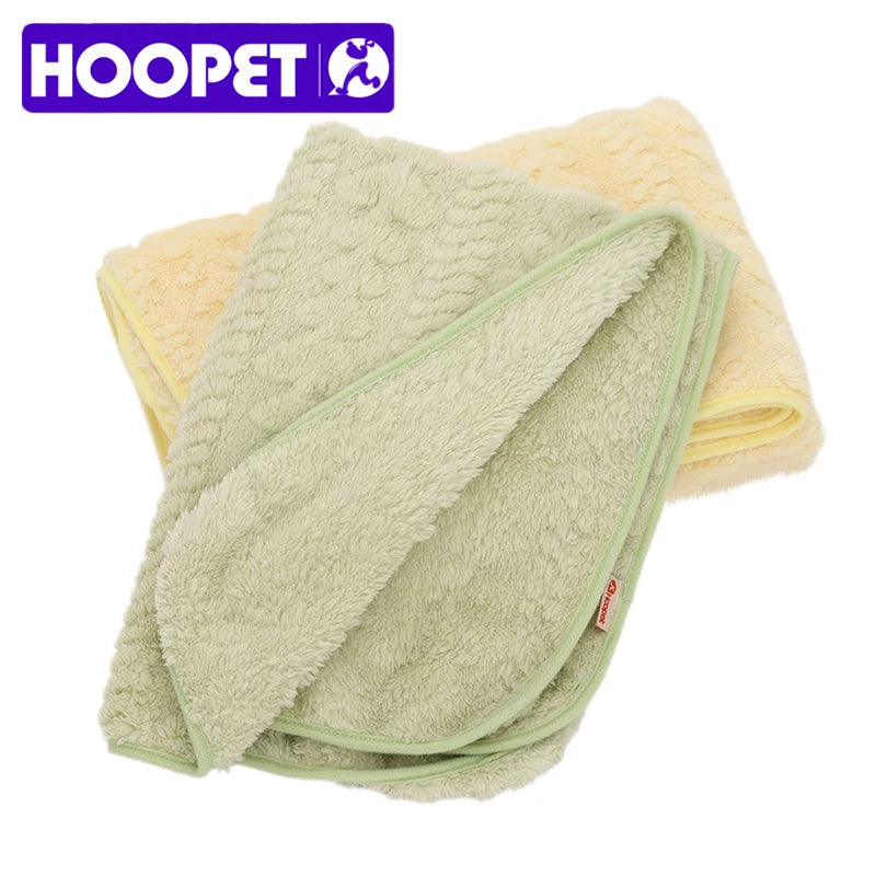 HOOPET Pet Towel Soothing Cotton Velvet Jacquard Love Blanket Winter Warm Blanket Gaffi Ragdoll Pet mat Carpet Mat Cat Litter