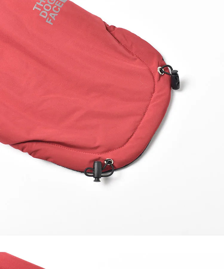 the REFLECTIVE ROVER JACKET - Reflective Pet Clothes, Autumn/Winter Pet Dog Waterproof Warm Coat, Cotton Hooded Jacket, The Dog Face Small Dog Clothes