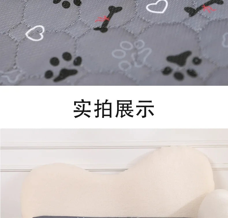 the PAWSHIELD REUSABLE MAT - Reusable Dog Pee Pad Blanket, Absorbent Diaper Washable Puppy Training Pad, Pet Bed Urine Mat for Pet, Car Seat Cover, Pet Bed New