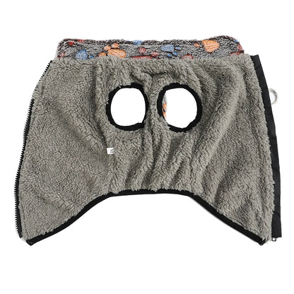 Winter Dog Jacket For Small Medium Dogs With D-ring Elasticity Reflective Puppy Fleece Clothes Yorkshire Schnauzer Pet Costume