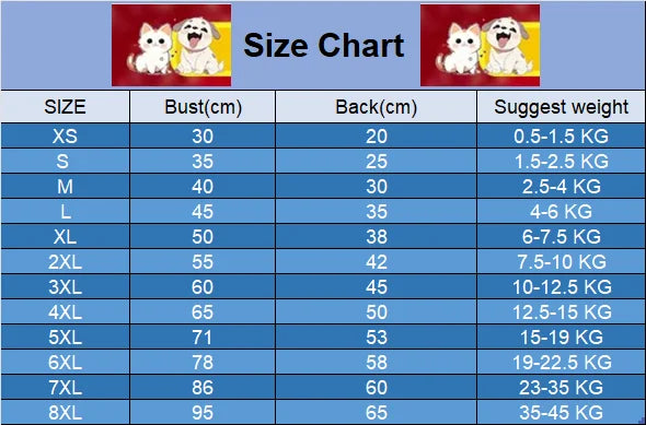 the PLAID DOG - XS-8XL Dog Clothes Winter Warm, Big Dog Coat, Puppy Clothing Fleece Vest for Small/Medium/Large Dogs, Golden Retriever Costume