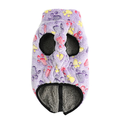 Winter Dog Jacket For Small Medium Dogs With D-ring Elasticity Reflective Puppy Fleece Clothes Yorkshire Schnauzer Pet Costume