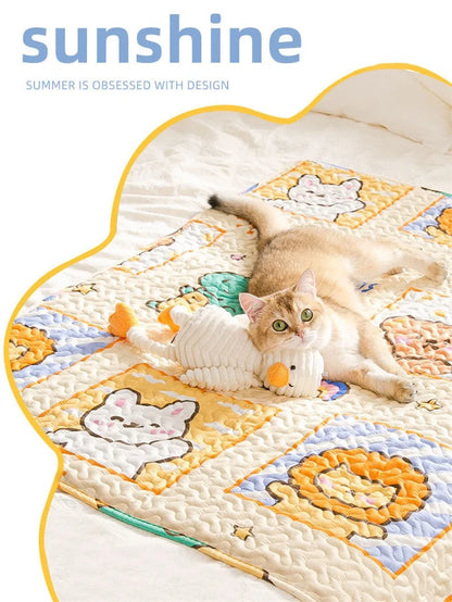 Dog Mats for Floors Pet Playpen Kennel Crates Mat Cat Puppy Cushion Reusable Washable Training Pee Pads Travel Car Mats for Dogs