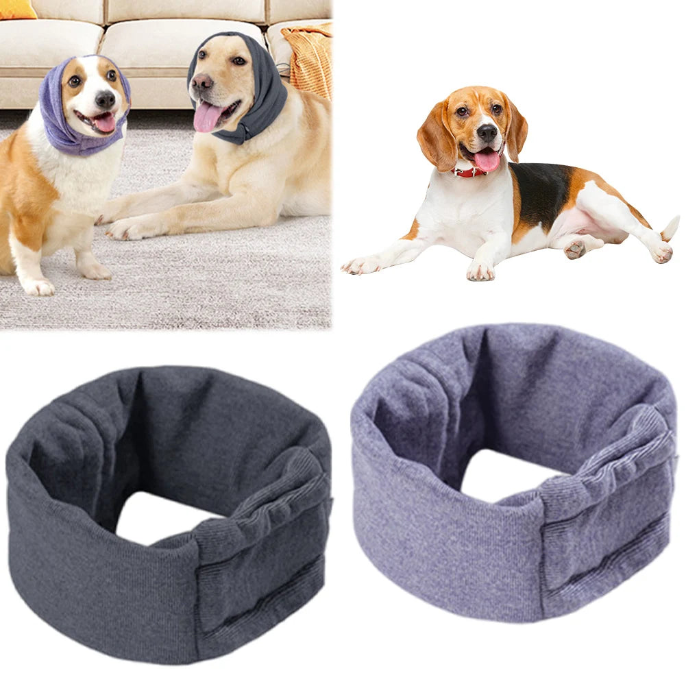 Pet Ear Wraps for Dogs Relief Grooming Earmuffs Dog Winter Protections Force Drying Tool for Calming Dog Covers for Noise