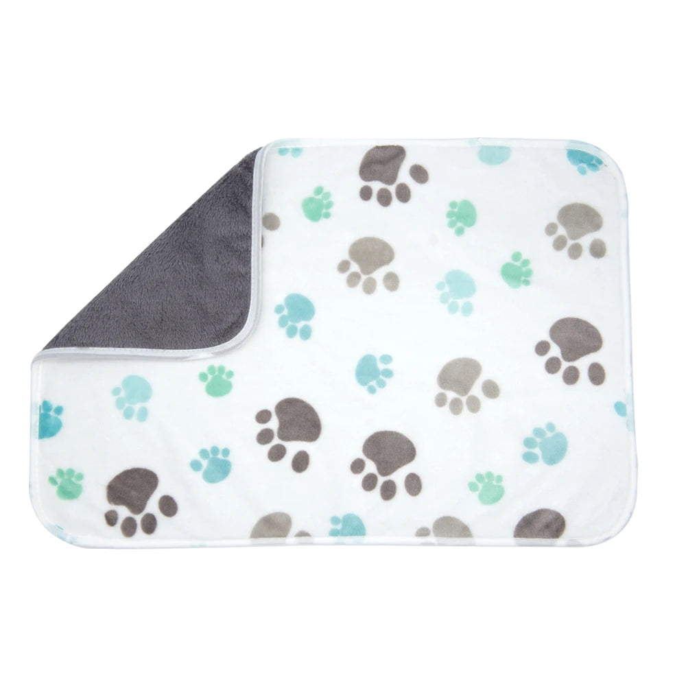 Soft Thickened Dog Blanket Waterproof Diaper Mat Dog Sleeping Mat Pet Blanket Sofa Mat Cat Blanket Warm Bed Sheet Pet Supplies