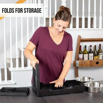 Pet Supplies Bowl Dog Bowl Drinking Water Feeding Double Bowl Lifting Bowl Rack Cat Slow Food Bowl Stainless Steel Pet Rice Bowl