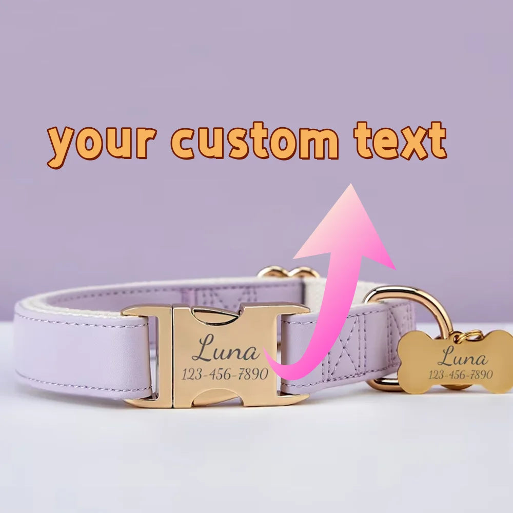 the PAWMARK SIGNATURE ID COLLAR - Custom Engraved Pet Collars, Can Be Engraved with Pet Name, ID and Logo, Suitable for Large/Medium and Small Cats and Dogs