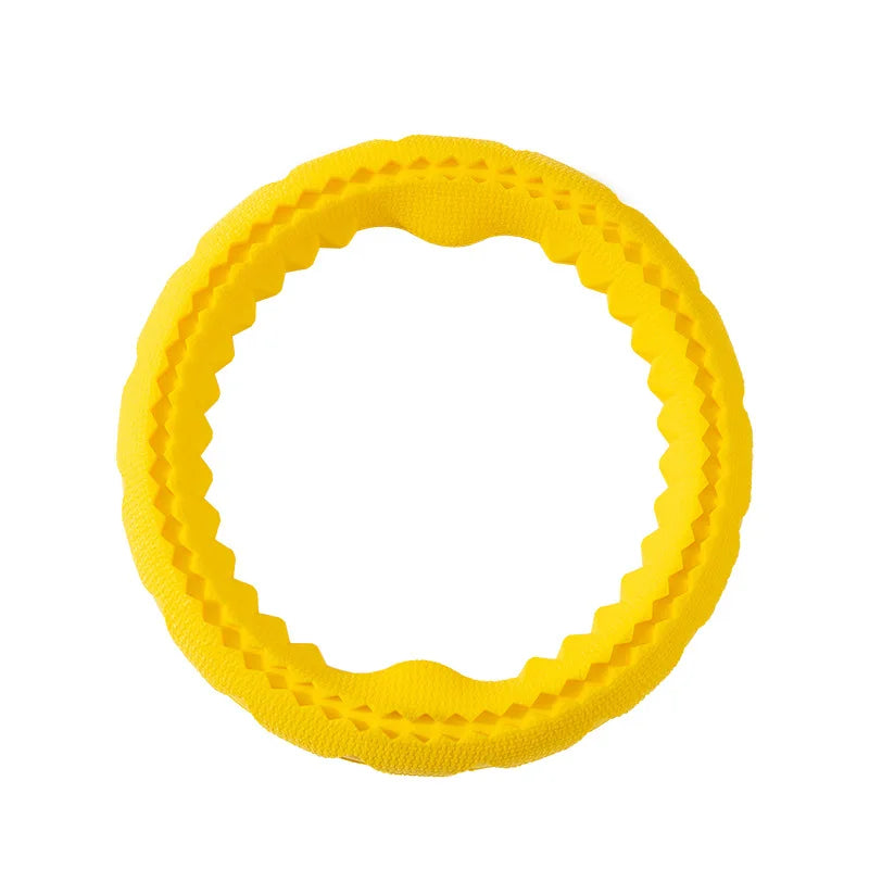 TPR Dog Toy Interactive Pet Flying Disk Training Ring Bite-Resistant Floating Toy for Dogs Aggressive Chewing Pet Toys
