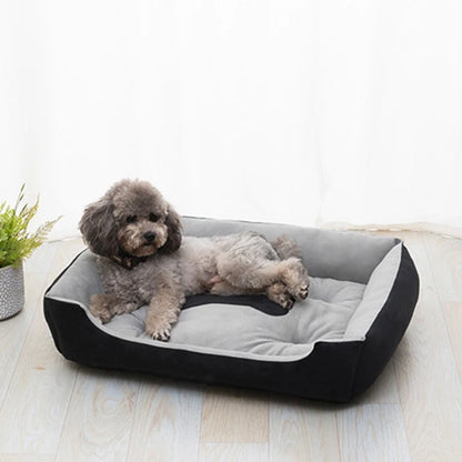 Non-slip Pet Bone Bed for Small Medium Large Dogs Winter Warm Puppy Big Dog Cushion Bulldog Cat mascotas Beds legowisko dla psa