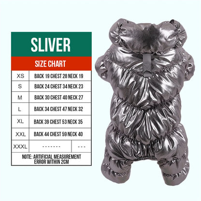 Waterproof Pet Jumpsuits Winter Fleece Dog Clothes Coat with D-ring for Small Dogs Yorkshire Bichon Puppy Clothing ropa perro