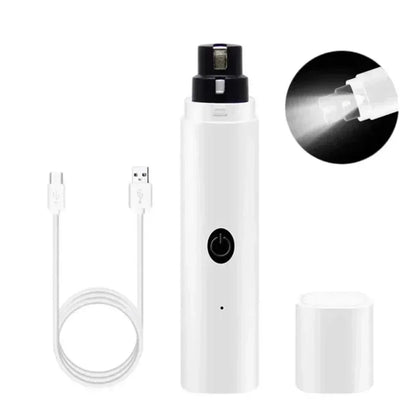 Electric Pet Nail Clipper USB Charging for Dogs Cats Portable Safe Nail Grinder for Small Medium Large Puppies  Kittens Grooming