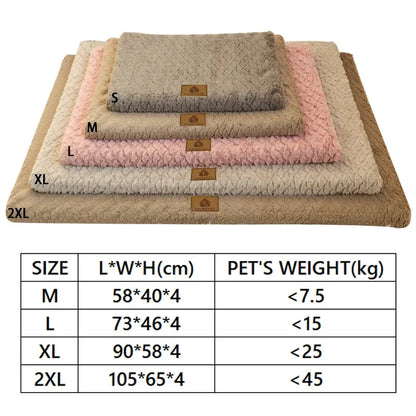 Waterproof Orthopedic Dog Bed, 3D Foam Pet Mattress with Removable Soft Faux Fur Cover, Anti-Slip Bottom for Crate Kennel & Sofa