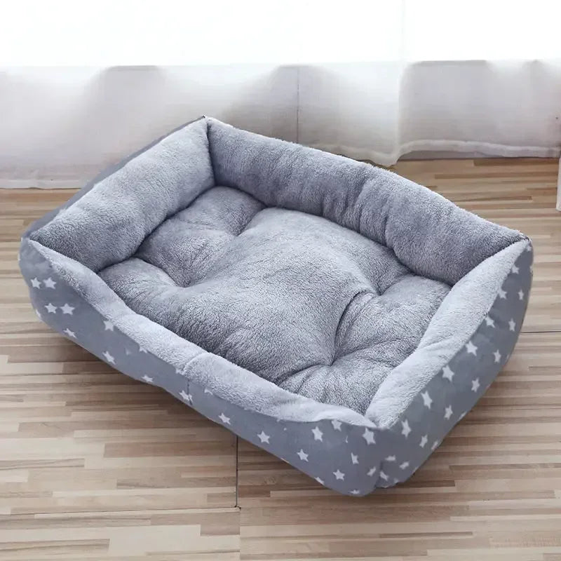 2023 Winter Warm Plush Dog Bed Mat Kennel Soft Fleece Dog Puppy Pet Supplies Nest For Small Medium Dogs House Waterproof Cloth