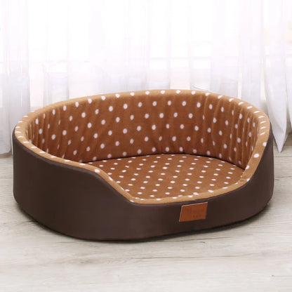 Autumn And Winter Warm Pet Dog Cat Universal Beds Soft Cushion Couch Bed for for Small Medium Dog Plush Cozy Puppy Nest Mat Pad
