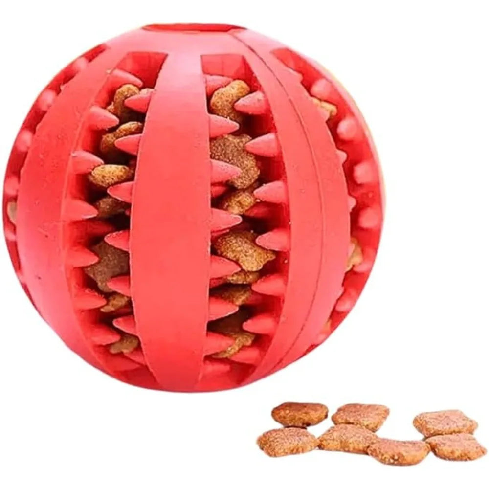 Dog Rope Ball Bite Resistance Training Ball with Rope Interesting Puzzle Teething Toy for Molar Teeth Cleaning Boredom Relieving