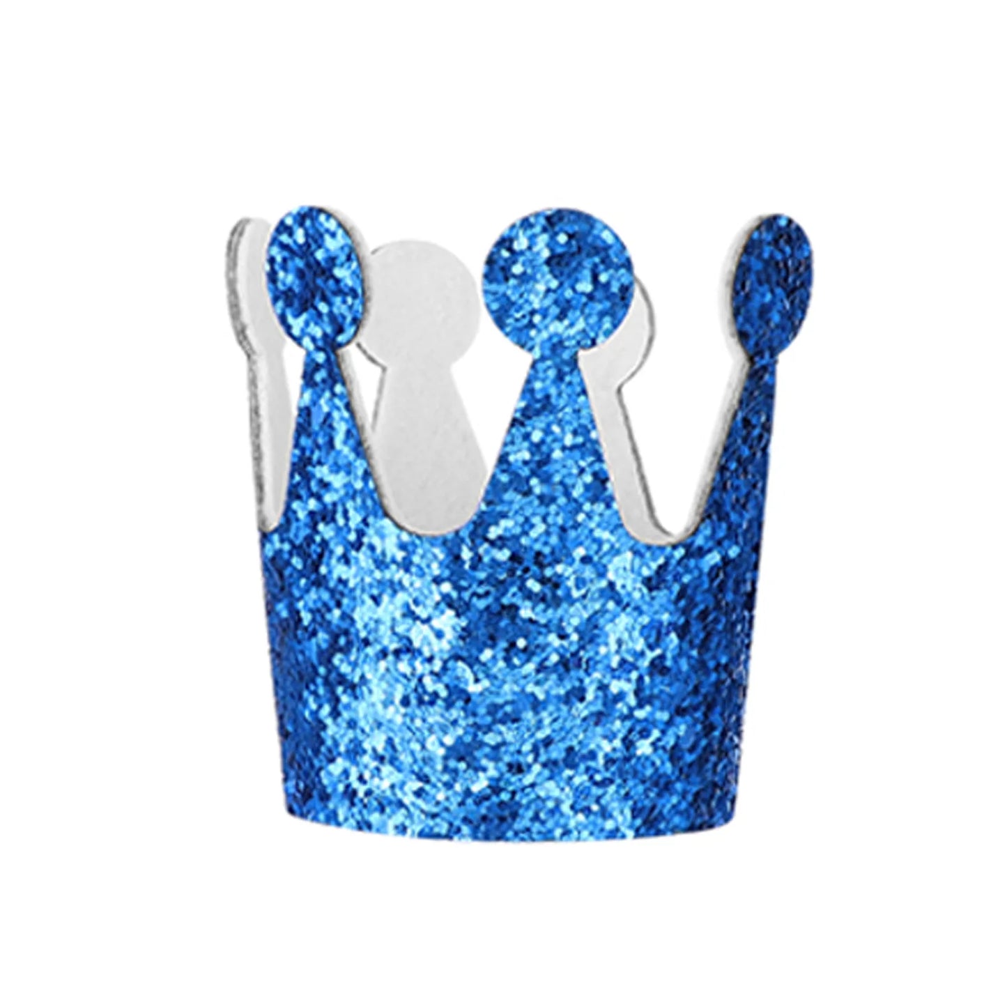 Pet Birthday Hat Glitter Bronzing Dog Crown Birthday Party Cat Dress Up Hat Photo Props