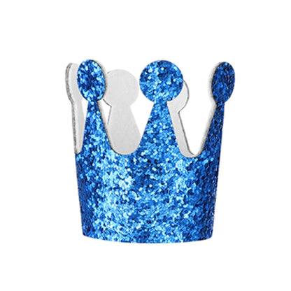 Pet Birthday Hat Glitter Bronzing Dog Crown Birthday Party Cat Dress Up Hat Photo Props