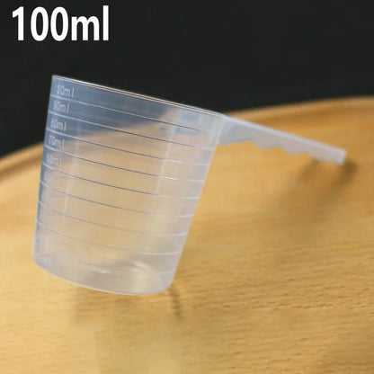 1/3Pc 100ml Transparent Pet Measuring Spoon With Scale Dog Cat Feeding Shovel Tableware Pet Supplies Milk Powder Seasoning Scoop