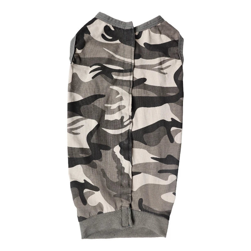 Modal Dog Recovery Clothing Pet Sterilization Surgery Suit  Anti Licking Wounds Dog Shirt for Large Dogs Four-legged Jumpsuit