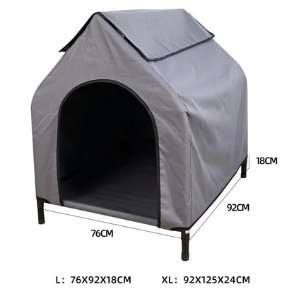 Manufacturer Wholesale Summer Dog Tent Waterproof Breathable Square Shape Classic Style Foldable with Packing