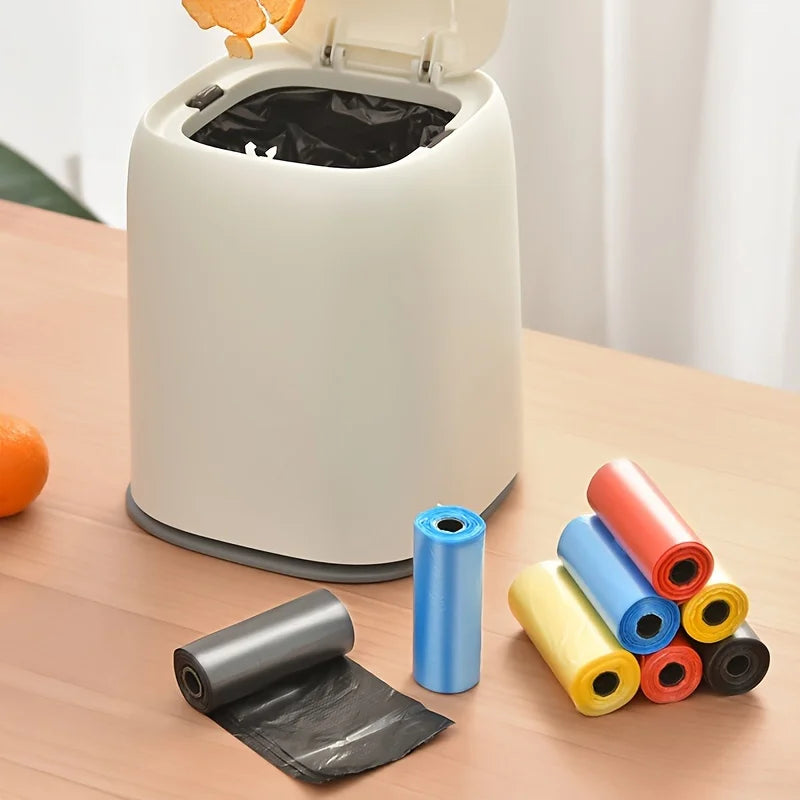 the COLORFUL POOP BAGS - 1200PCS Random Color Cartoon Paw Graphic Dog Poop Bags, Pet Poop Bags, Leak-Proof Dog Waste Bags for Pet Supplies