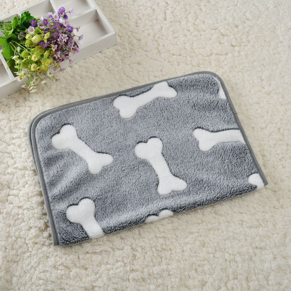 Dog Bed Mat Blanket Soft Cozy Pet Cushion For Small Large Dogs Spring Autumn Warm Travel Mats French Bulldog Chihuahua Supplies