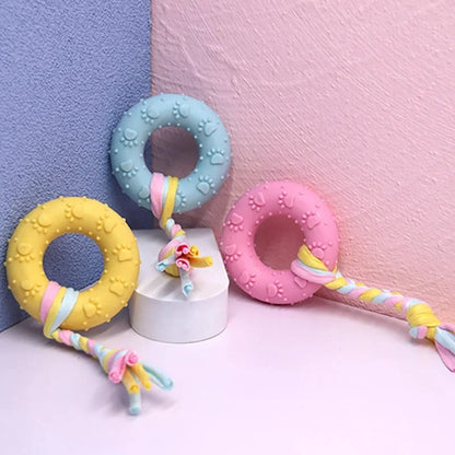 Puppy Toy Pet Dog Cotton Rope Toys Molar Stick Clean Tooth Chewing Toy Puppy Medium Large Dogs Funny Interactive Training