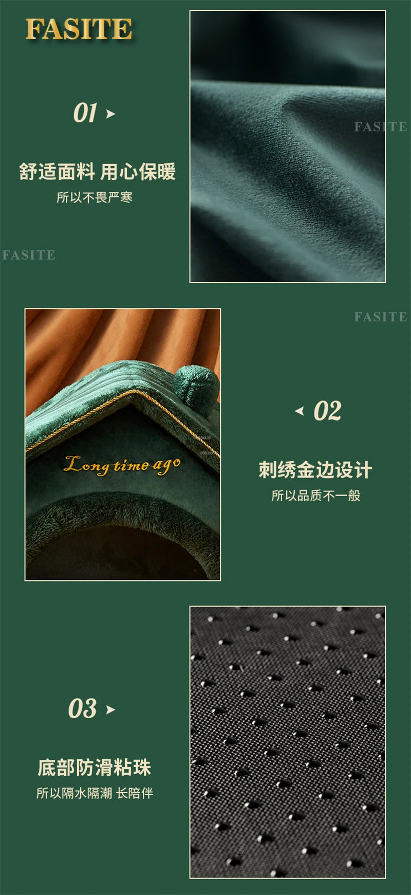 Dog Kennels Four Seasons Universal Small Dog Houses Removable and Washable Warm Dog House Cat Kennel Pet Supplies House for Dogs