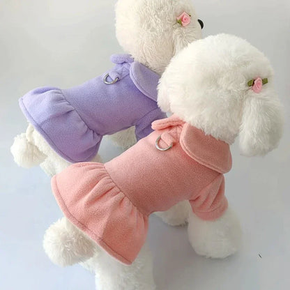 the SANTAPUP WINTER COAT - Santa Christmas Costume Clothes for Pet, Small Dogs Winter Dog Hooded Coat/Jackets, Puppy/Cat Clothing, Chihuahua/Yorkie Gift