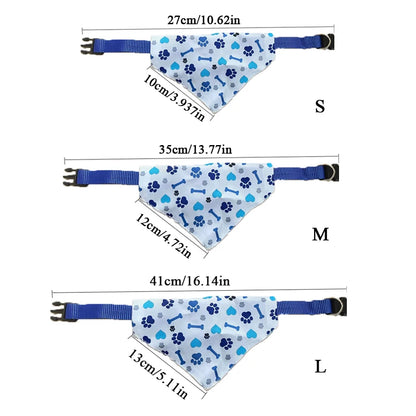 the DOGGY BANDANA - Adjustable Dog Bandanas, Large Pet Scarf, Pet Cotton Plaid Washable Bow Ties, Collar Cat/Dog Scarf, Large Dog Accessories, Kerchief