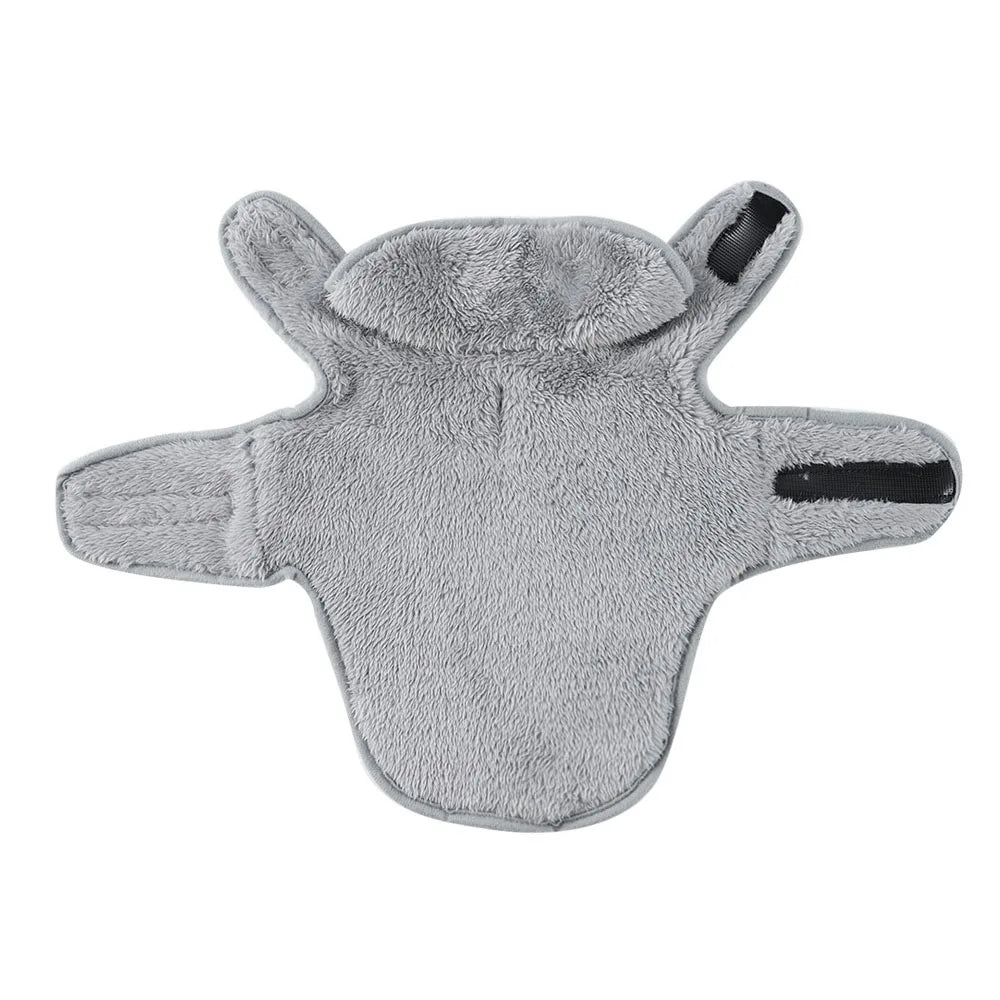 Winter Warm Dog Jacket Sweater For Small Medium Dogs Cats Reversible Fleece Puppy Pedded Clothes Coat Chihuahua Yorkie Costume