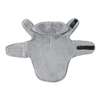 Winter Warm Dog Jacket Sweater For Small Medium Dogs Cats Reversible Fleece Puppy Pedded Clothes Coat Chihuahua Yorkie Costume