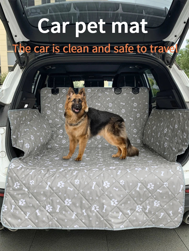 Waterproof SUV Cargo Liner for Dogs,Dog Seat Cover Mat for SUVs Sedans Vans,Large Size Universal Fit
