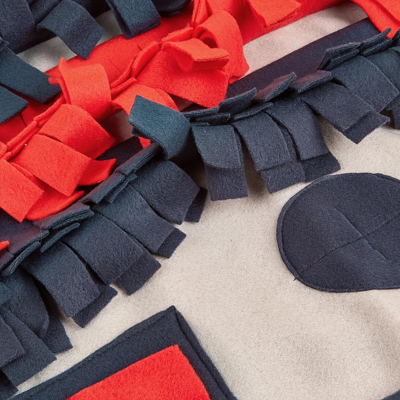 Dog Snuffle Mat for Dogs  Reduces Boredom & Anxiety Slow Eating & Smell Training Dog Brain Stimulating Toys ( Square)