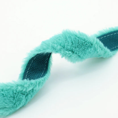 the COZY CREST PERSONALIZED COLLAR - Custom Dog Collar, Soft Velvet Dog Collars, Winter Personalized Pet ID Tag Plush Necklace for Small to Large Dogs, Pug, Free Engraving