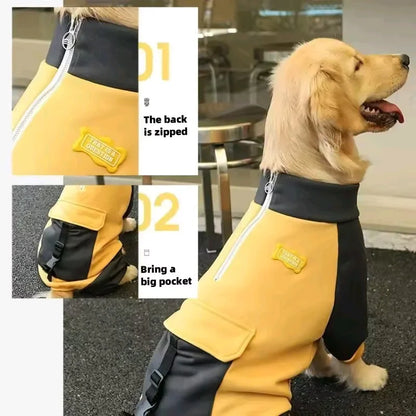 Dog Sweater Warm Soft Fleece Dogs Sweaters Turtleneck Sweatshirt for Large XLarge  Dogs Dog Winter Christmas Pet Jacket