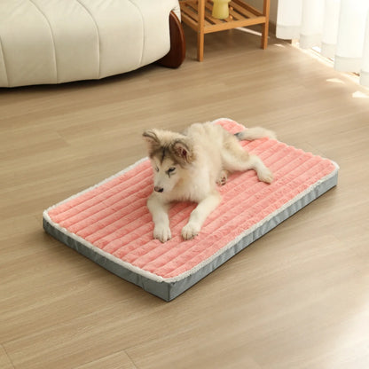 Dampproof Washable High Rebound Memory Sponge Dog Bed Detachable with Zipper Comfortable Pet Cushion Four Season Universal