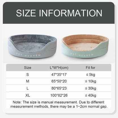 Dog Kennel pet bed Two-sided wave point dog kennel dog kennel for Small Medium pet mattress 3D dog Sofa pet bed cat bed