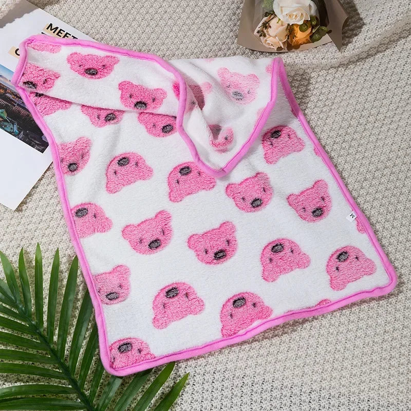 Fluffy Sleeping Blanket for Dog, Sleeping Blanket, Cat Cover, Comfortable Sheet, Winter Insulation, S-XL, Pet Supplies