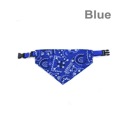 Adjustable Pet Puppy Cat Scarf For Cat Small Medium Large Dogs Bandana Collar Birthday Party Dress Up Pet Accessories