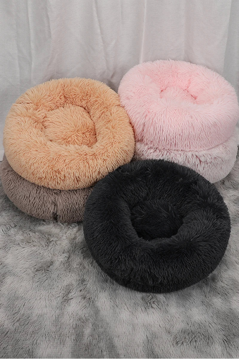 Plush Dog Bed Large Beds for Dogs Washable Medium Small Basket Accessorys Pet Furniture Fluffy Sofa Puppy Kennel Accessories Mat