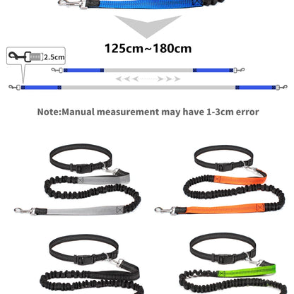 the ACTIVELINK HANDS-FREE LEASH - Hand-Free Dog Leash for Pet Walking/Running/Jogging, Adjustable Dog Leash Waist Belt/Chest Strap Traction Rope, Dog Accessories