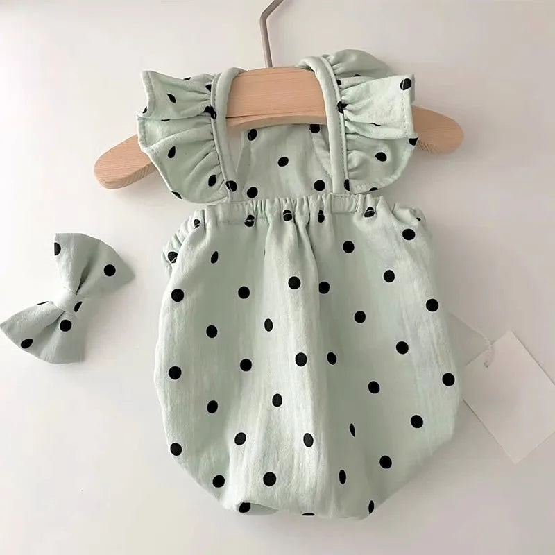 Cute Pet Dog Dress Dot Dog Summer Clothes Puppy Skirt Chihuahua Bichon French Bulldog Clothing Thin Girl Dog Costume Cat Dresses